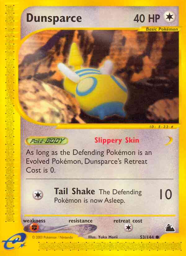 Dunsparce - 53/144 - Common [ecard3-53] [Non-Holo]