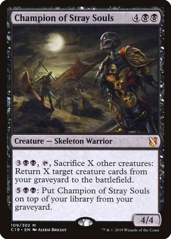 Champion of Stray Souls [109] [Commander 2019] [Non-Foil]