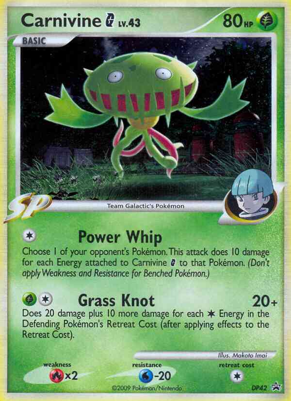 Carnivine G - DP42 - Promo [dpp-DP42] [Holo]