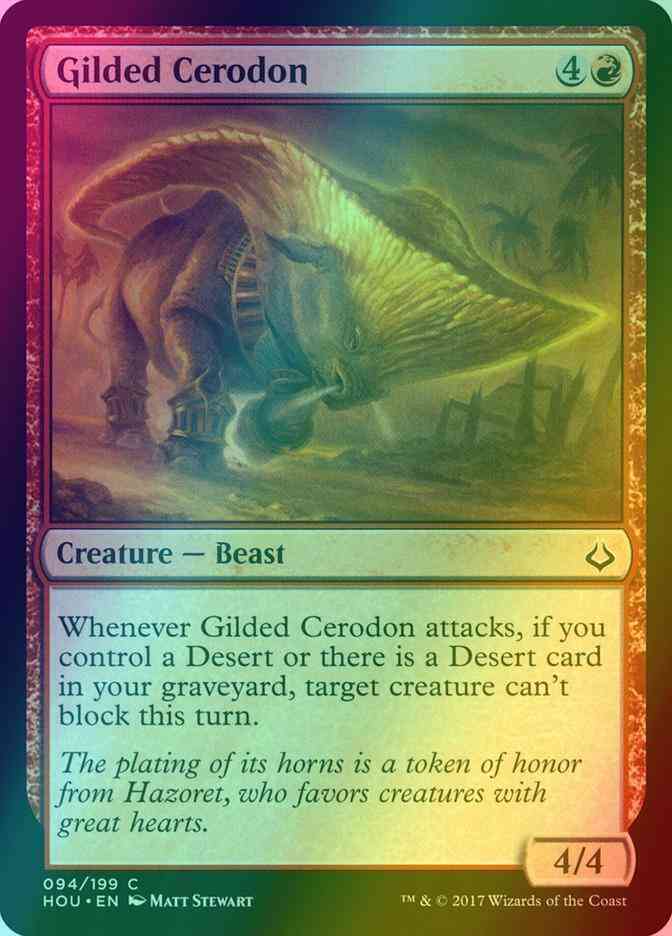 Gilded Cerodon [94] [Hour of Devastation] [Foil]