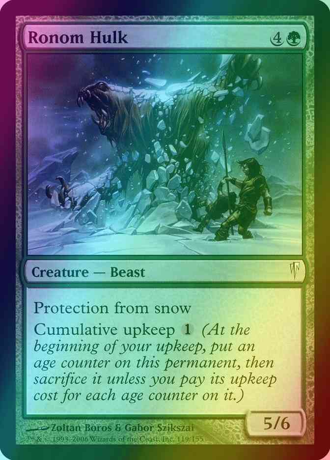 Ronom Hulk [119] [Coldsnap] [Foil]