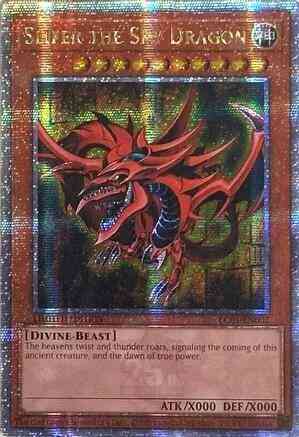 Slifer the Sky Dragon - LC01-EN002 - Quarter Century Secret Rare - Limited