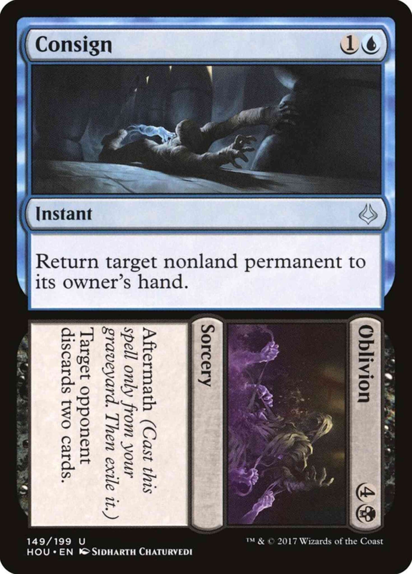 Consign // Oblivion [149] [Hour of Devastation] [Non-Foil]