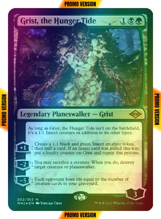 Grist, the Hunger Tide [Prerelease] [202S] [Modern Horizons 2 Promos] [Foil]