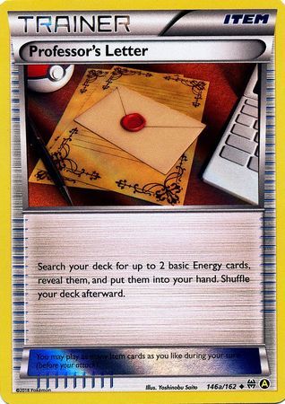 Professor's Letter - 146a/162 - Alternate Art Promo [Holo]
