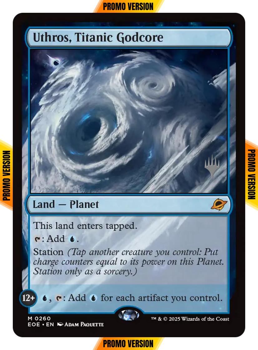 Uthros, Titanic Godcore [260p] [Promo Pack] [Edge of Eternities: Promos] [Non-Foil]