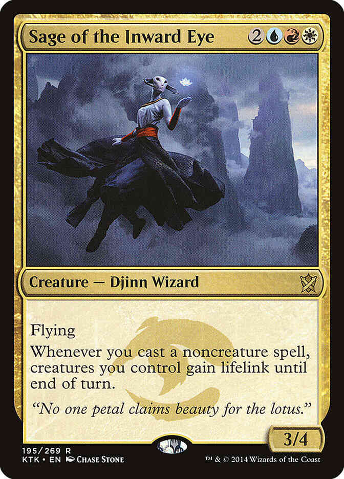 Sage of the Inward Eye [195] [Khans Of Tarkir] [Non-Foil]