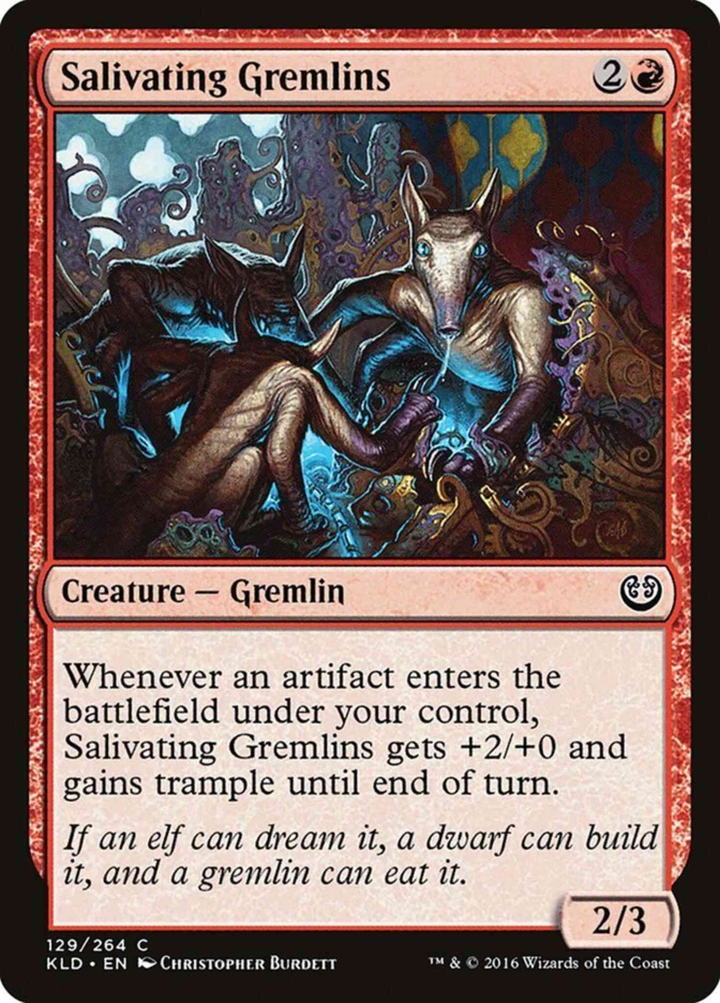 Salivating Gremlins [129] [Kaladesh] [Non-Foil]