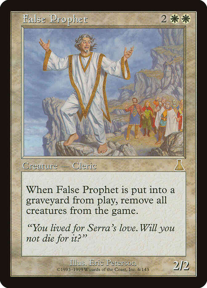 False Prophet [6] [Urza's Destiny] [Non-Foil]
