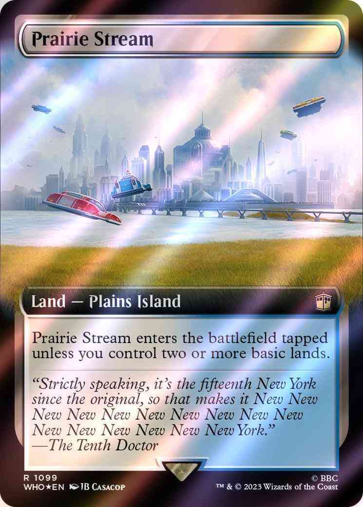 Prairie Stream [1099] [Extended Art] [Universes Beyond: Doctor Who] [Surge Foil]
