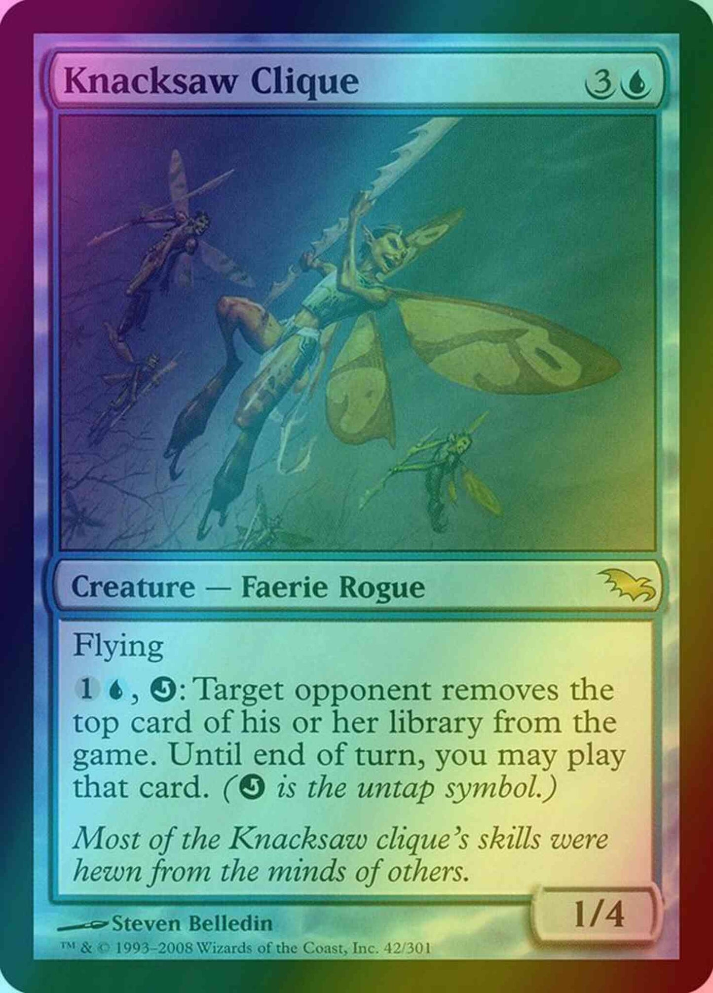 Knacksaw Clique [42] [Shadowmoor] [Foil]
