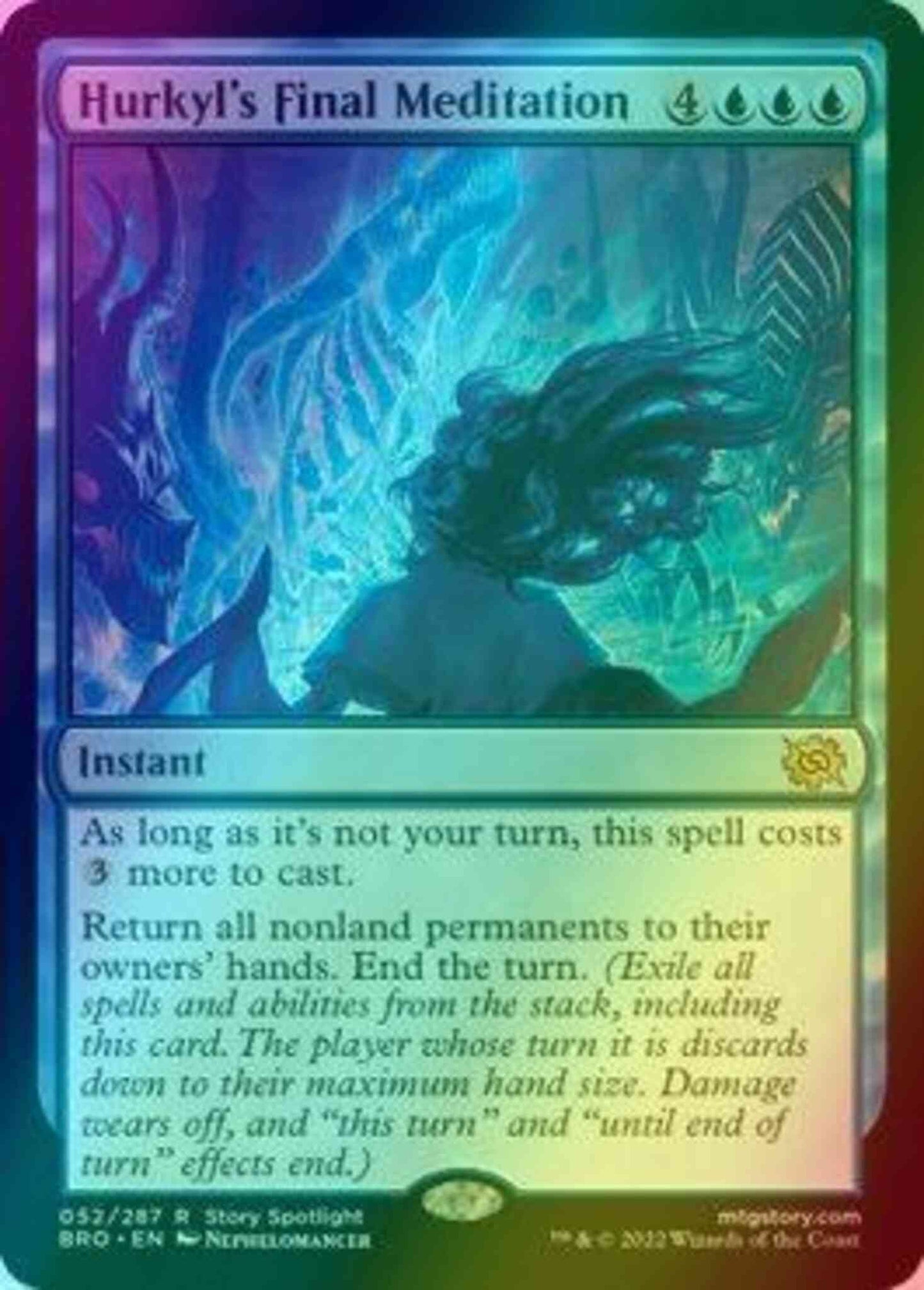 Hurkyl's Final Meditation [52] [The Brothers' War] [Foil]