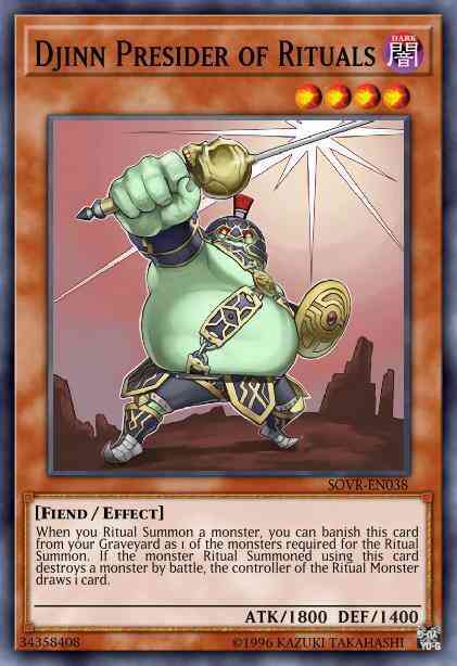 Djinn Presider of Rituals - THSF-EN037 - Super Rare - Unlimited