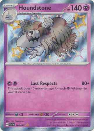 Houndstone - 168/091 - Shiny Rare [sv045-168] [Secret]