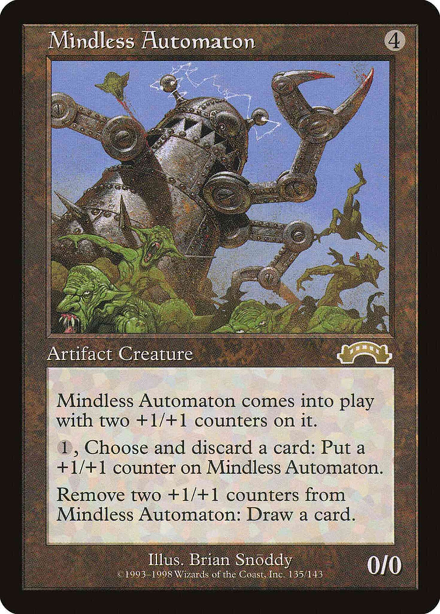 Mindless Automaton [135] [Exodus] [Non-Foil]