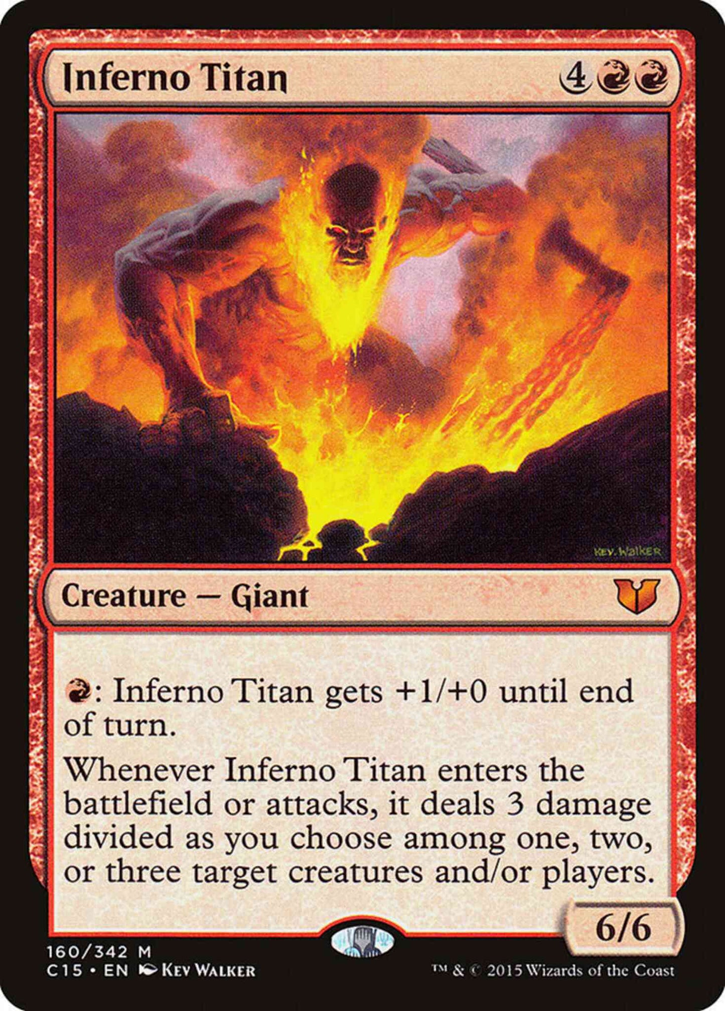 Inferno Titan [160] [Commander 2015] [Non-Foil]