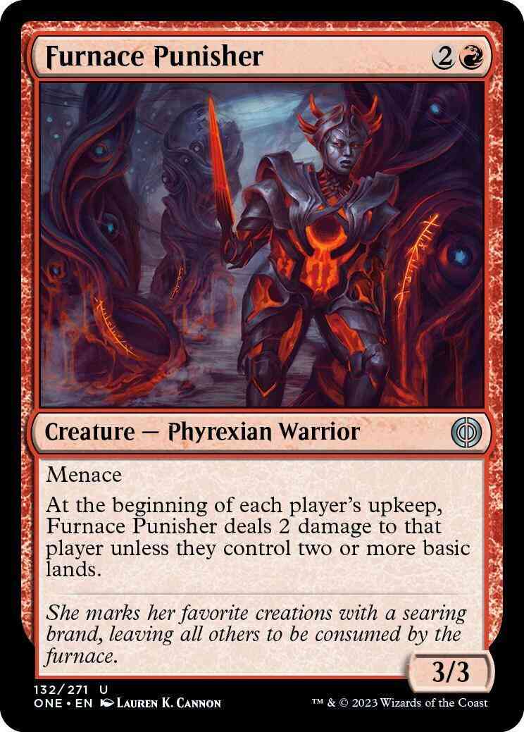 Furnace Punisher [132] [Phyrexia: All Will Be One] [Non-Foil]