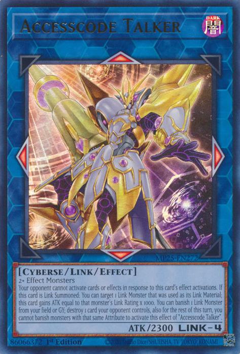 Accesscode Talker - MP25-EN272 - Ultra Rare - 1st Edition