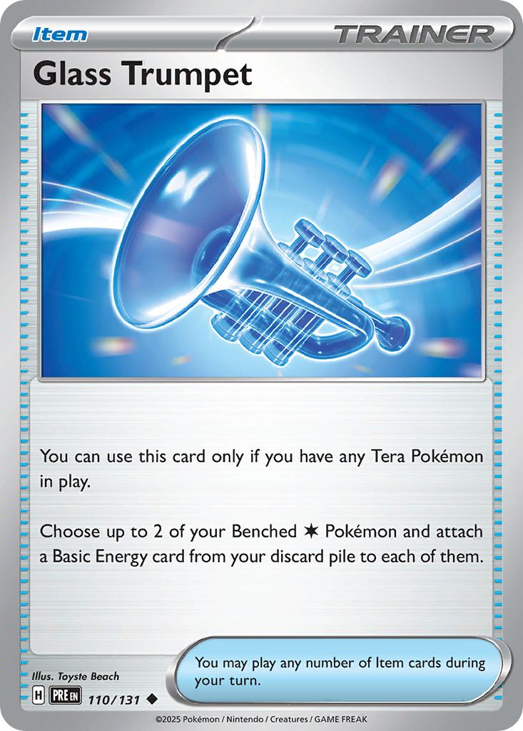 Glass Trumpet - 110/131 - Uncommon [sv085-110] [Non-Holo]