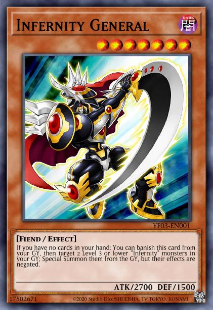Infernity General - YF03-EN001 - Ultra Rare - Limited