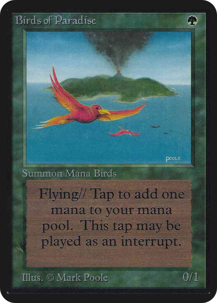 Birds of Paradise [186] [Limited Edition Alpha] [Non-Foil]