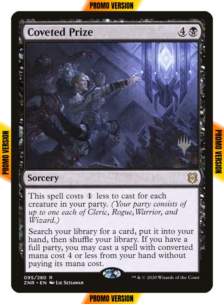 Coveted Prize [Promo Pack] [95p] [Zendikar Rising Promos] [Non-Foil]