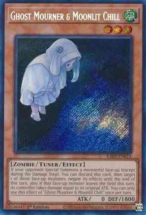Ghost Mourner & Moonlit Chill - Alternate Art - RA02-EN015 - Secret Rare - 1st Edition