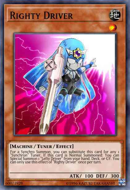 Righty Driver - SR10-EN019 - Common - 1st Edition