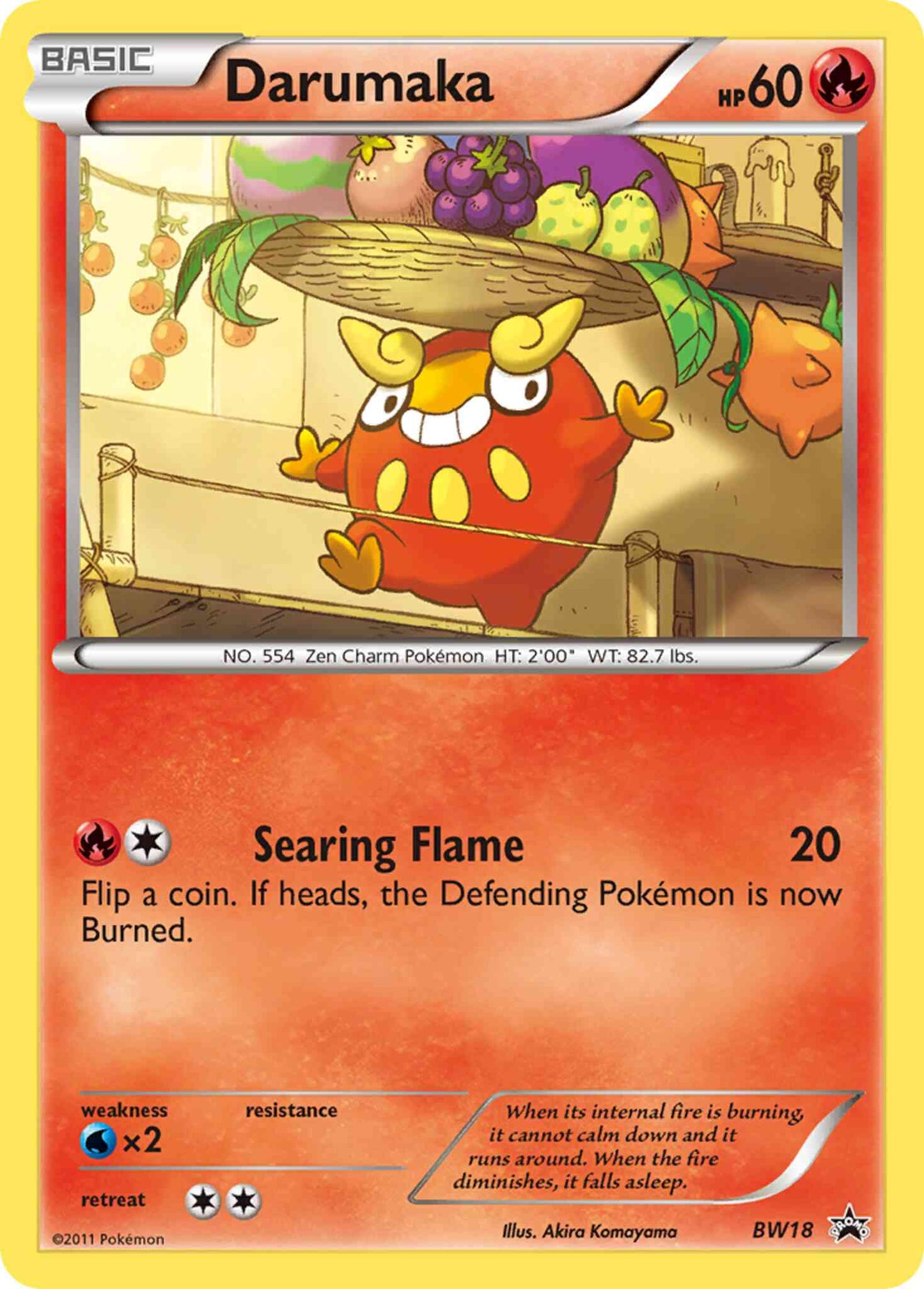 Darumaka - BW18 - Promo [bwp-BW18] [Holo]