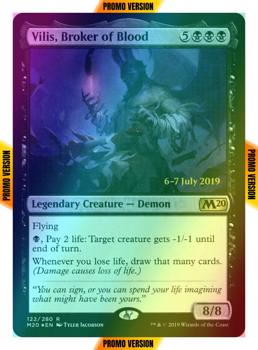Vilis, Broker of Blood [122s] [Core Set 2020 Promos] [Foil]