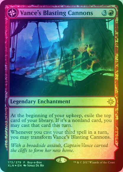 Vance's Blasting Cannons // Spitfire Bastion [173] [XLN Treasure Chest] [Foil]