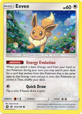 Eevee - 101a/149 - Alternate Art Promo [Holo]