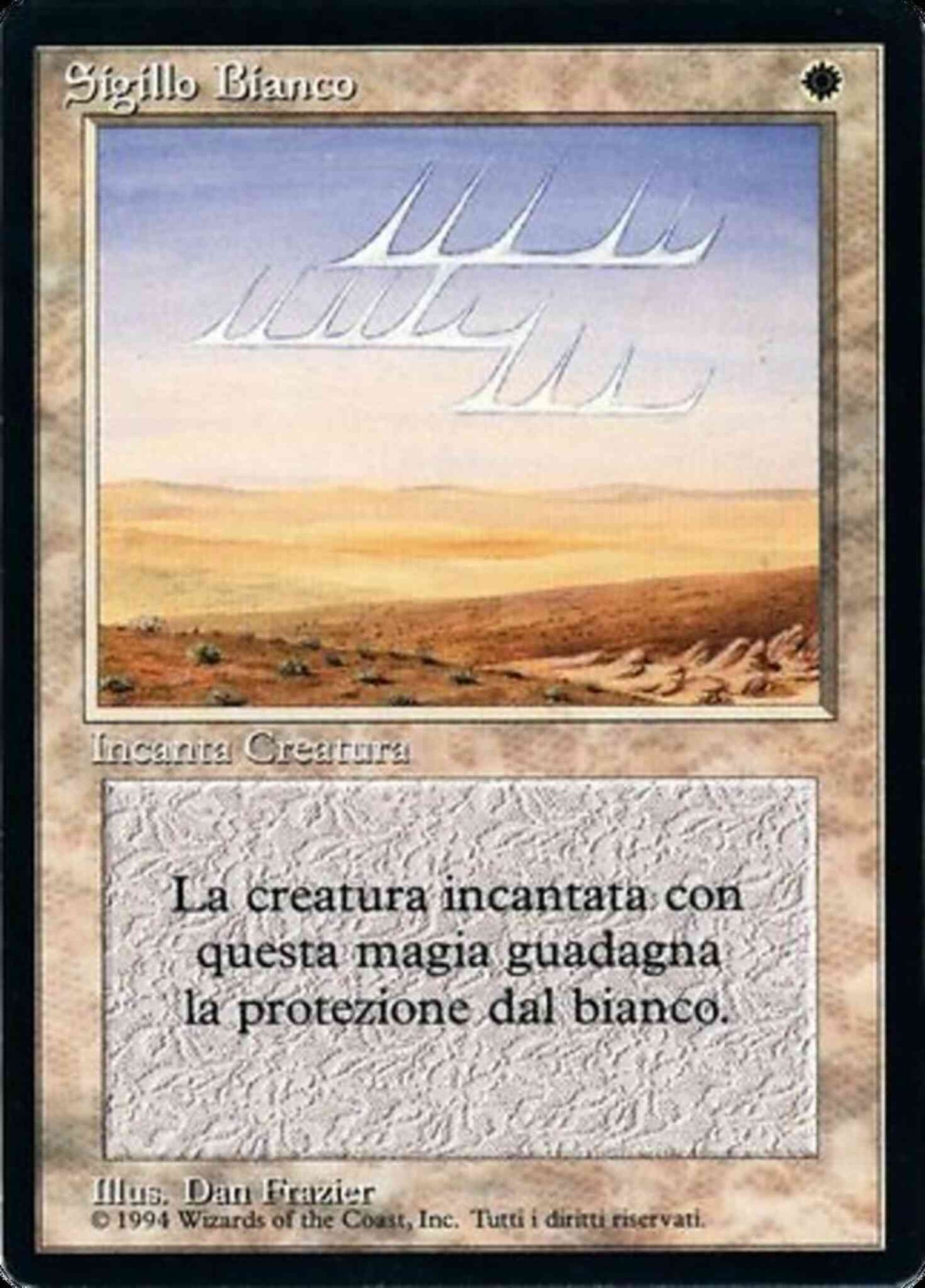 White Ward - Italian [45] [Foreign Black Border: Italian] [Non-Foil]