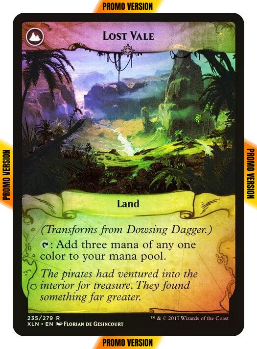 Dowsing Dagger // Lost Vale [235s] [Ixalan Promos] [Foil]