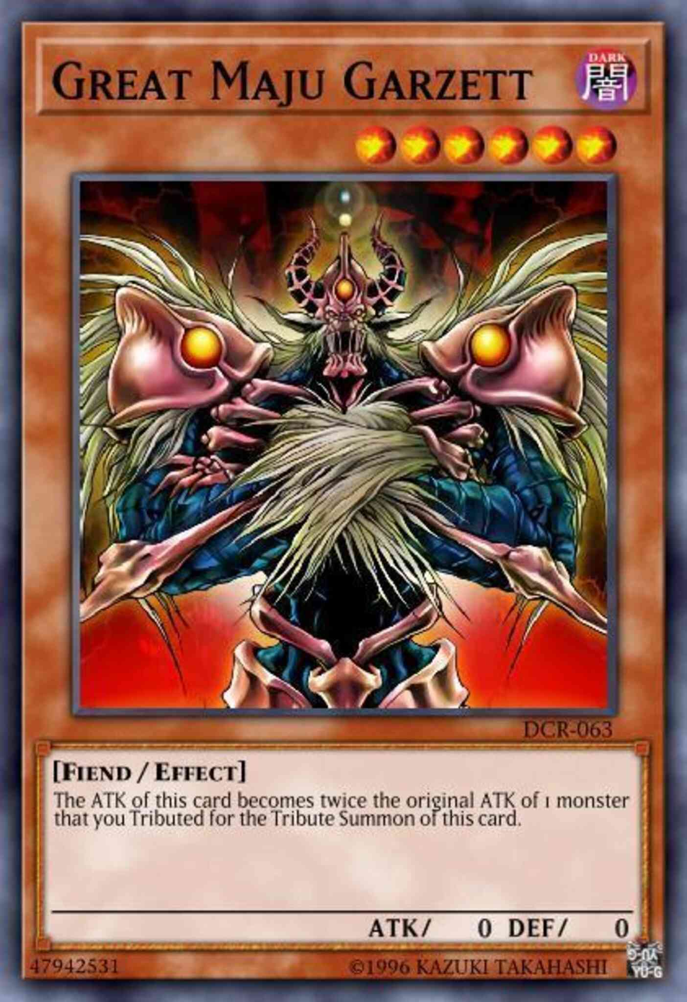 Great Maju Garzett - DR1-EN225 - Common - Unlimited