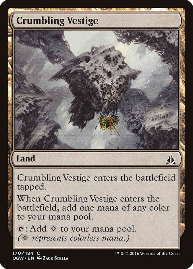 Crumbling Vestige [170] [Oath of the Gatewatch] [Non-Foil]