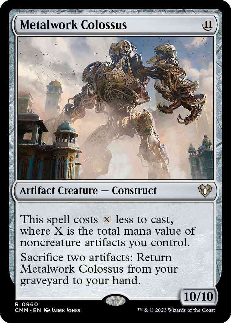 Metalwork Colossus [960] [Commander Masters] [Non-Foil]