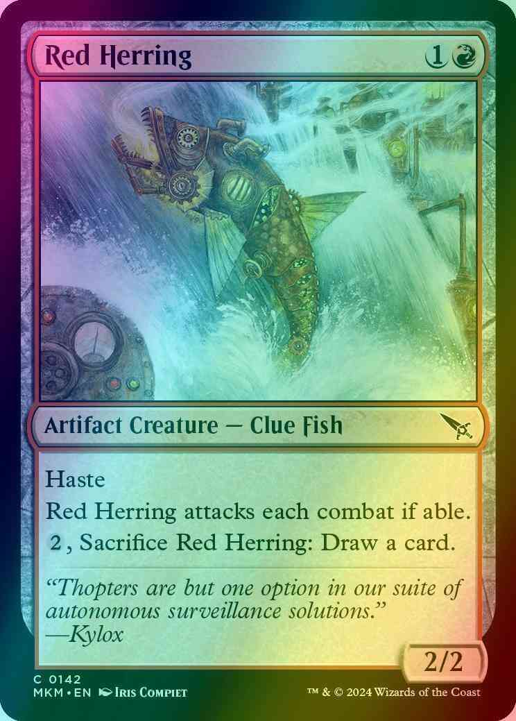 Red Herring [142] [Murders at Karlov Manor] [Foil]