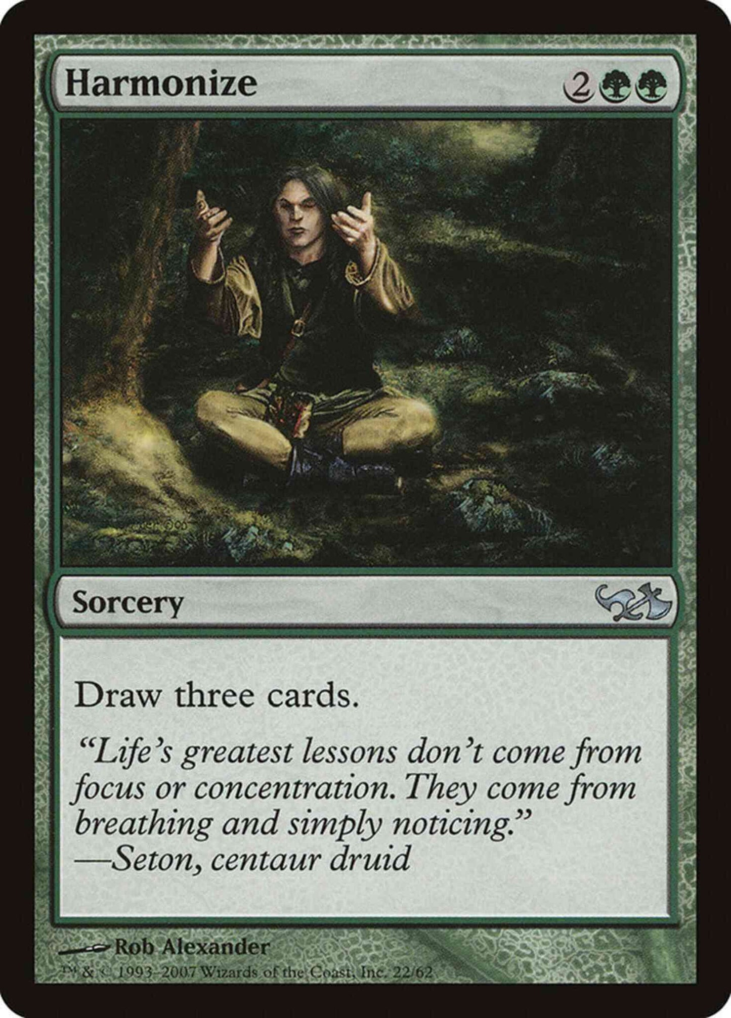 Harmonize [22] [Duel Decks: Elves vs. Goblins] [Non-Foil]