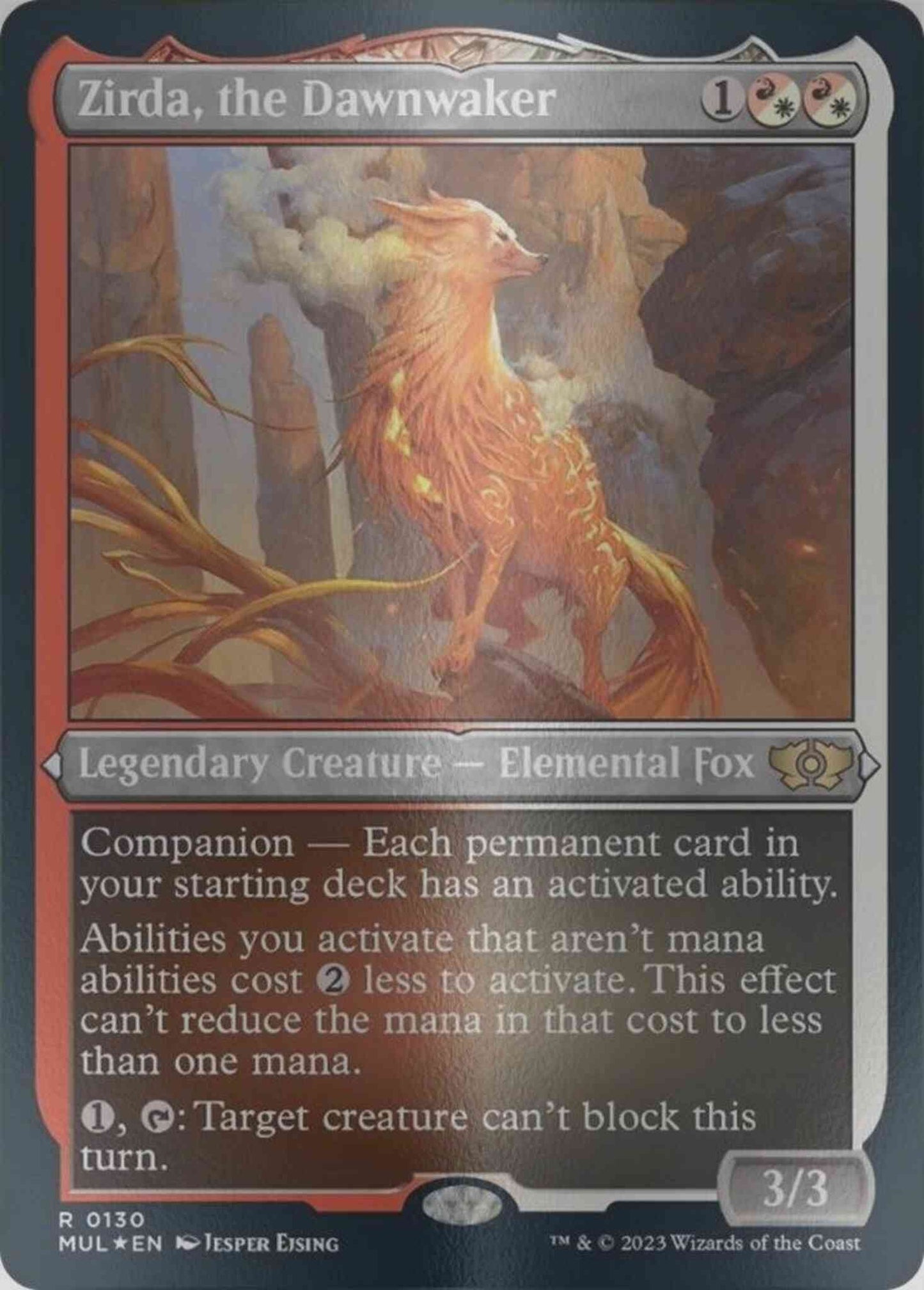 Zirda, the Dawnwaker [130] [Multiverse Legends] [Etched Foil]