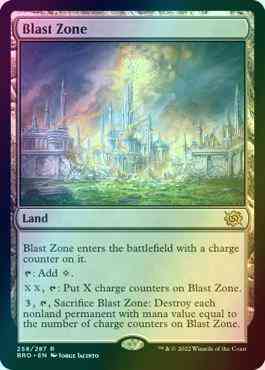 Blast Zone [258] [The Brothers' War] [Foil]