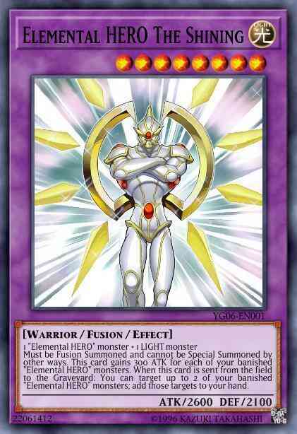 Elemental HERO The Shining - PRC1-ENV01 - Secret Rare - 1st Edition