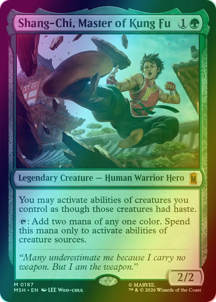 Shang-Chi, Master of Kung Fu [187] [Marvel Super Heroes] [Foil