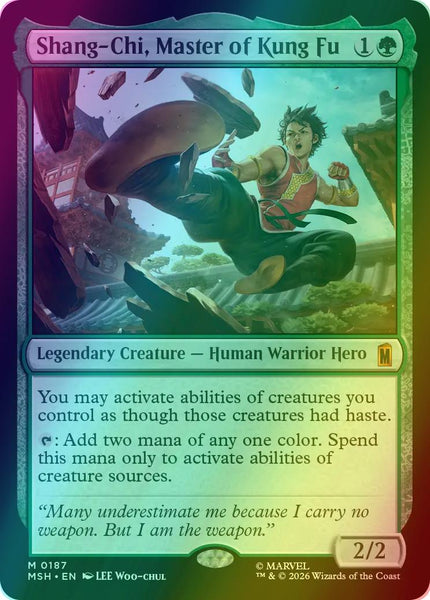 Shang-Chi, Master of Kung Fu [187] [Marvel Super Heroes] [Foil