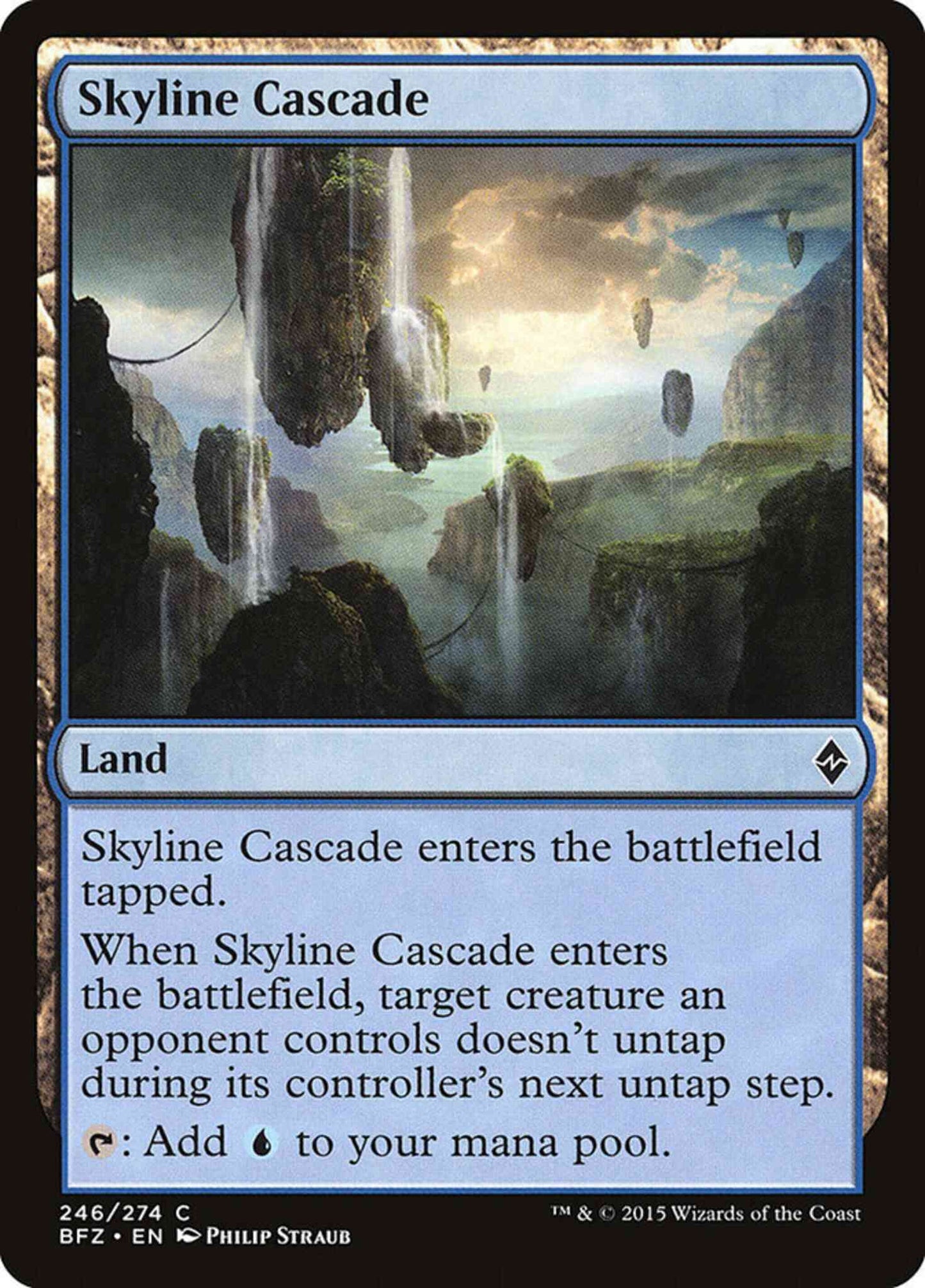 Skyline Cascade [246] [Battle for Zendikar] [Non-Foil]