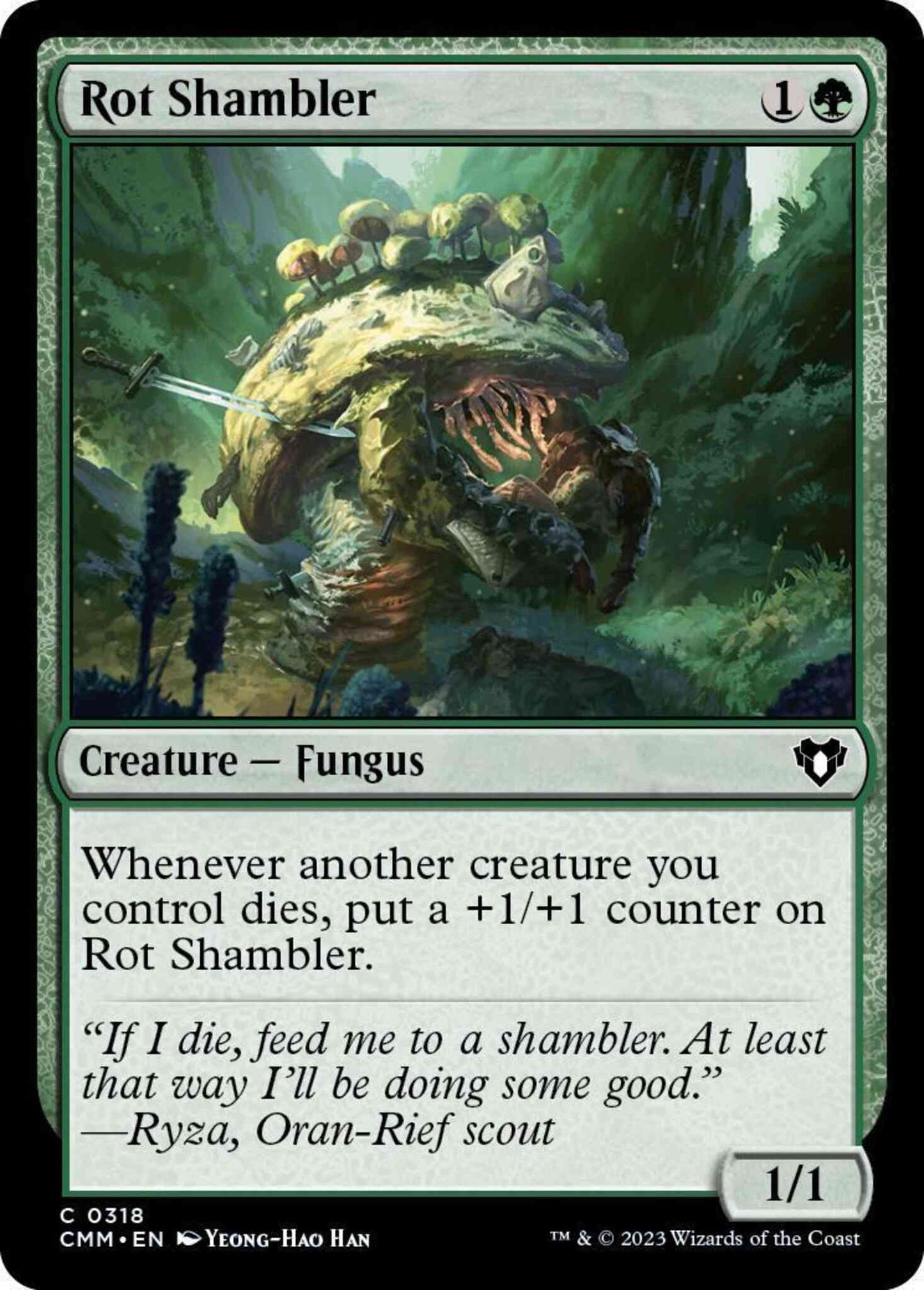 Rot Shambler [318] [Commander Masters] [Non-Foil]