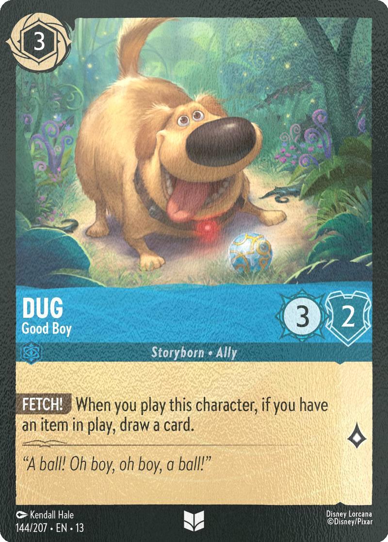 Dug - Good Boy - 144/204 [Attack of the Vine!] [Cold Foil]