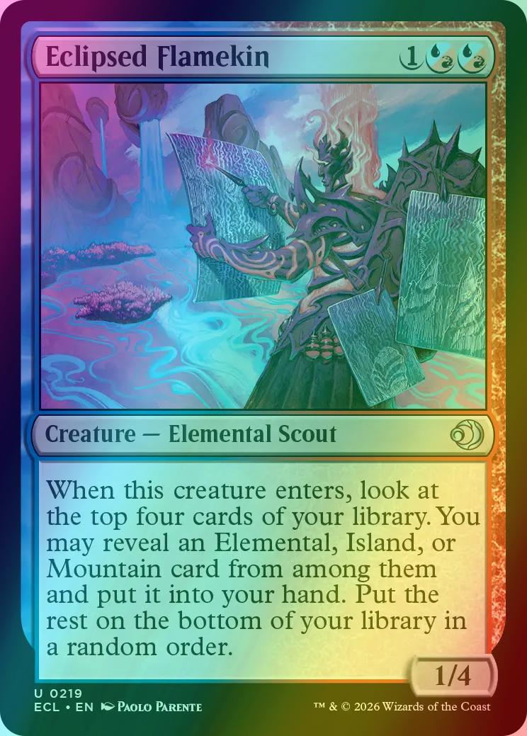 Eclipsed Flamekin [219] [Lorwyn Eclipsed] [Foil]