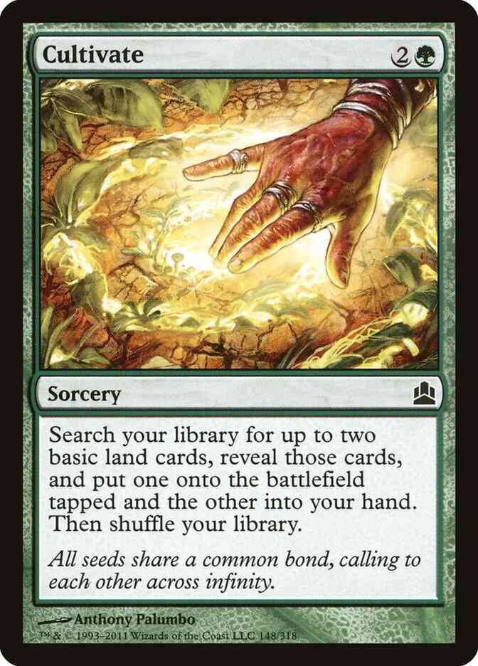 Cultivate [148] [Commander 2011] [Non-Foil]