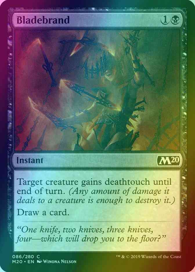 Bladebrand [86] [Core Set 2020] [Foil]